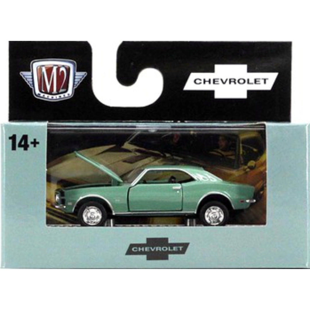 1968 Chevrolet Camaro SS 350 - Mint Green (Display Base)
