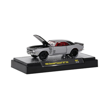 1968 Chevrolet Camaro SS 350 - Silver/Black (Red Interior)