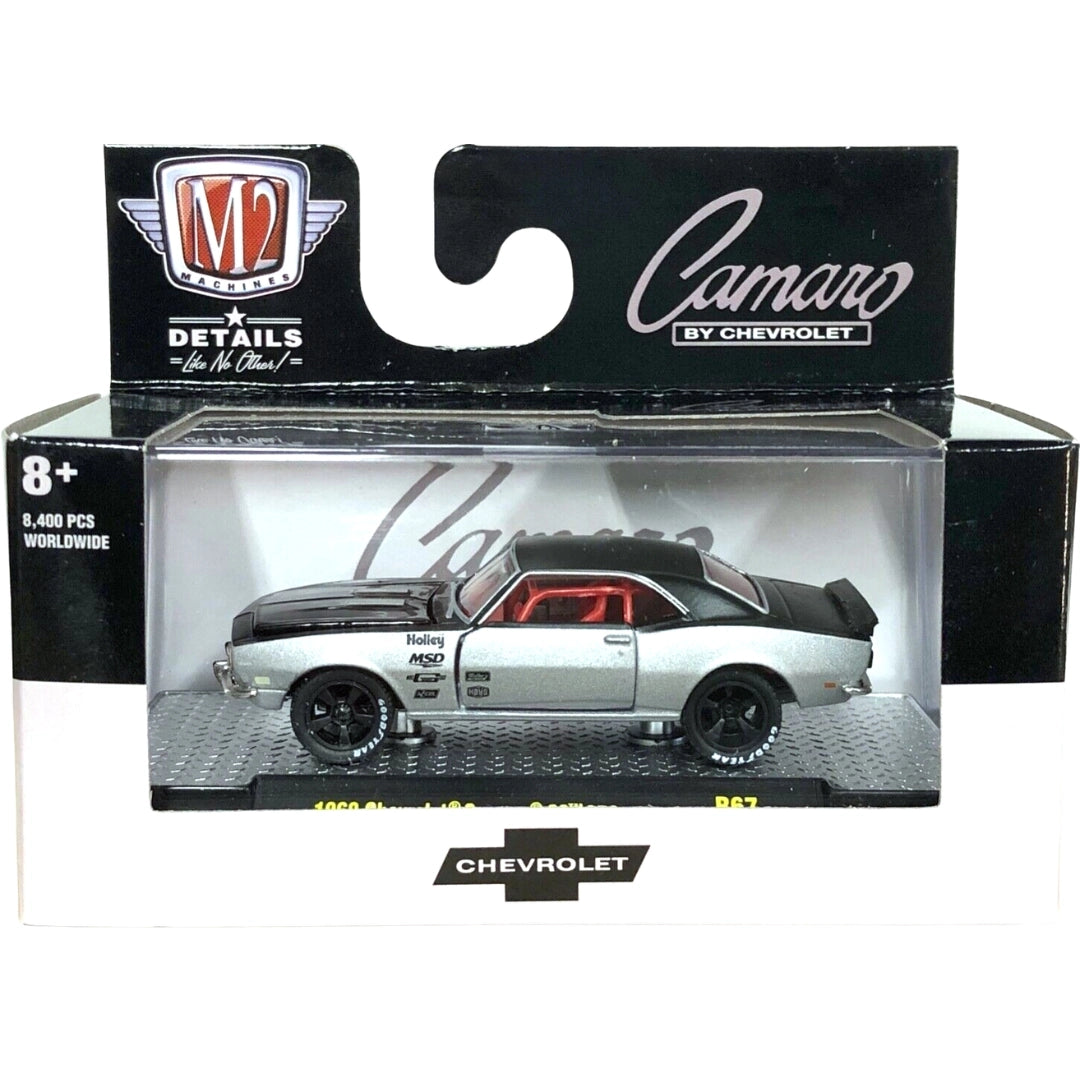 1968 Chevrolet Camaro SS 350 - Silver/Black (Red Interior)