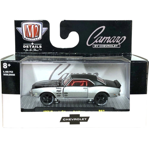 1968 Chevrolet Camaro SS 350 - Silver/Black (Red Interior)