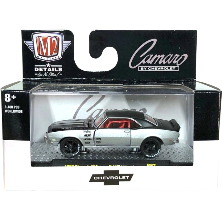 1968 Chevrolet Camaro SS 350 - Silver/Black (Red Interior)