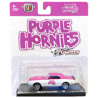 1968 Chevrolet Camaro SS 350 - White/Purple (Purple Hornies)