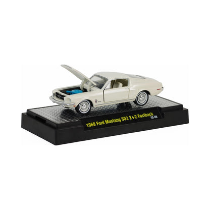 1968 Ford Mustang 302 2+2 Fastback - White (Box)