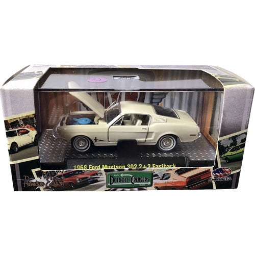 1968 Ford Mustang 302 2+2 Fastback - White (Box)