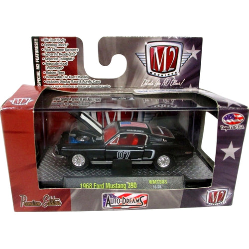 1968 Ford Mustang 390 - Black (Red Interior)
