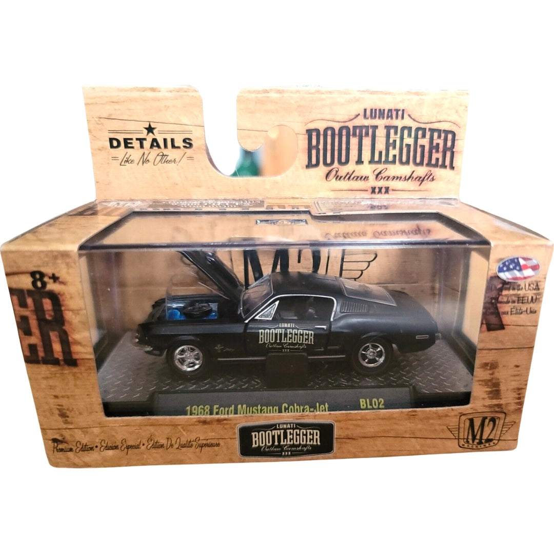 1968 Ford Mustang Cobra-Jet - Black (Bootlegger Outlaw)