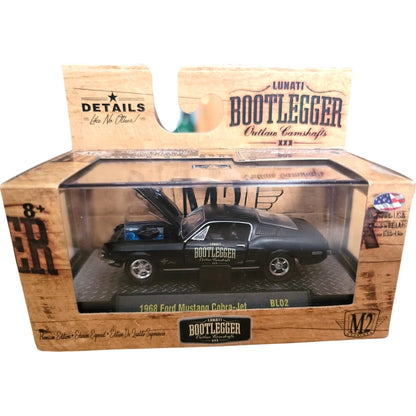 1968 Ford Mustang Cobra-Jet - Black (Bootlegger Outlaw)