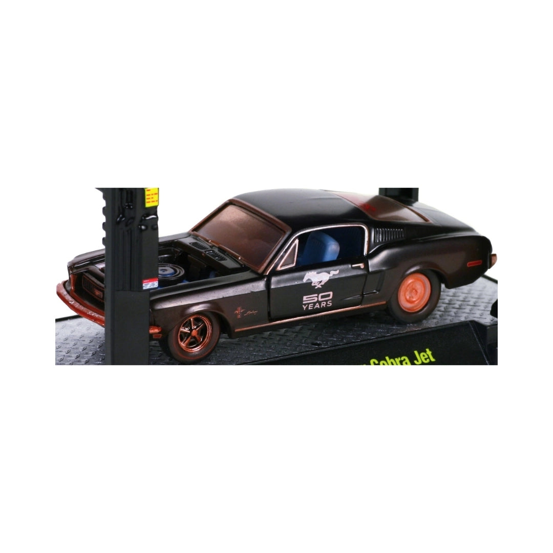 1968 Ford Mustang Cobra Jet - Black (Copper Rims)