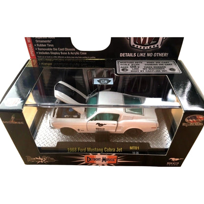 1968 Ford Mustang Cobra Jet - White (Green Interior)