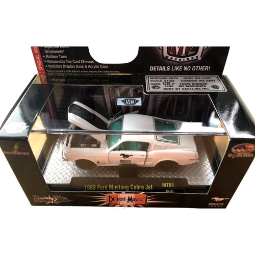 1968 Ford Mustang Cobra Jet - White (Green Interior)
