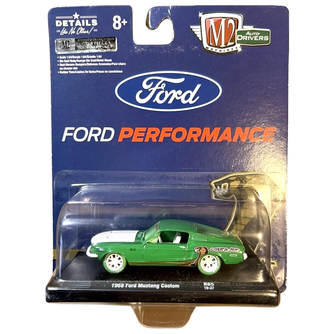 1968 Ford Mustang Custom - Green (Cobra-Jet, Chase)