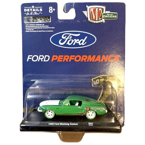 1968 Ford Mustang Custom - Green (Cobra-Jet, Chase)