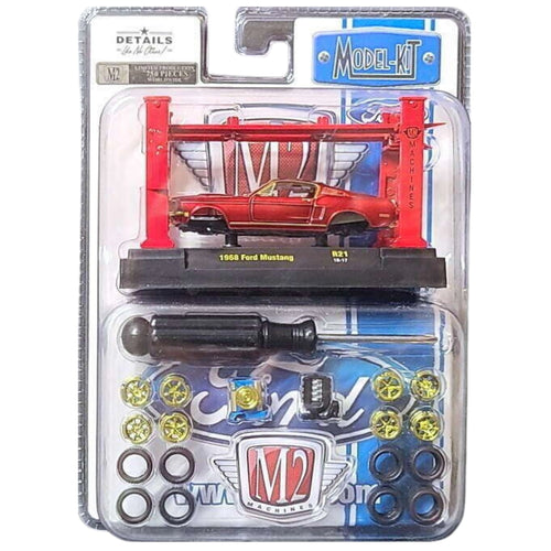 1968 Ford Mustang Custom - Red (Model Kit, Chase)