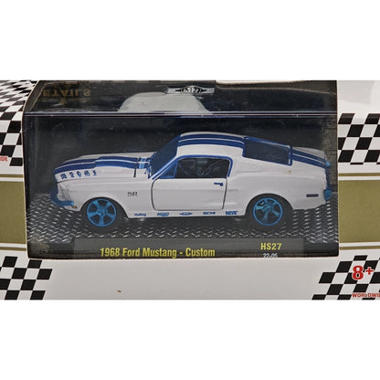 1968 Ford Mustang Custom - White (Chase Packaging)