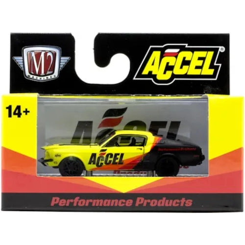 1968 Ford Mustang Custom - Yellow/Black (Accel Livery)