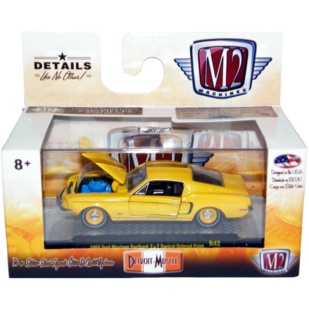 1968 Ford Mustang Fastback 2+2 Special Ordered Paint - Yellow