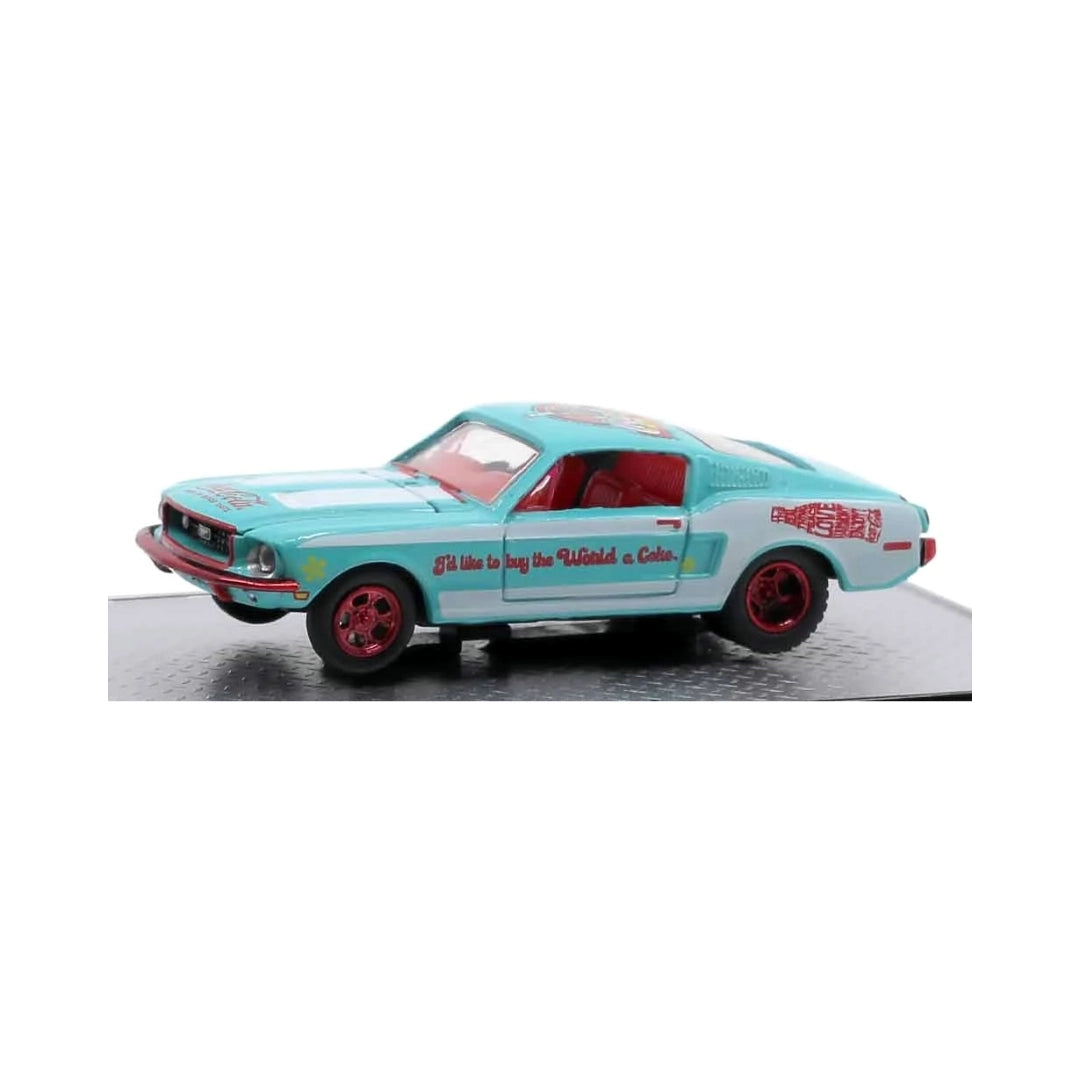 1968 Ford Mustang GT - Aqua Blue (Coca-Cola Chase)