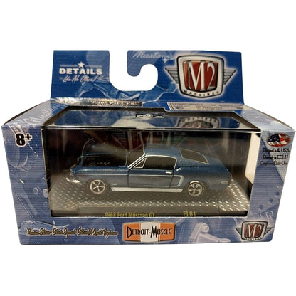 1968 Ford Mustang GT - Blue