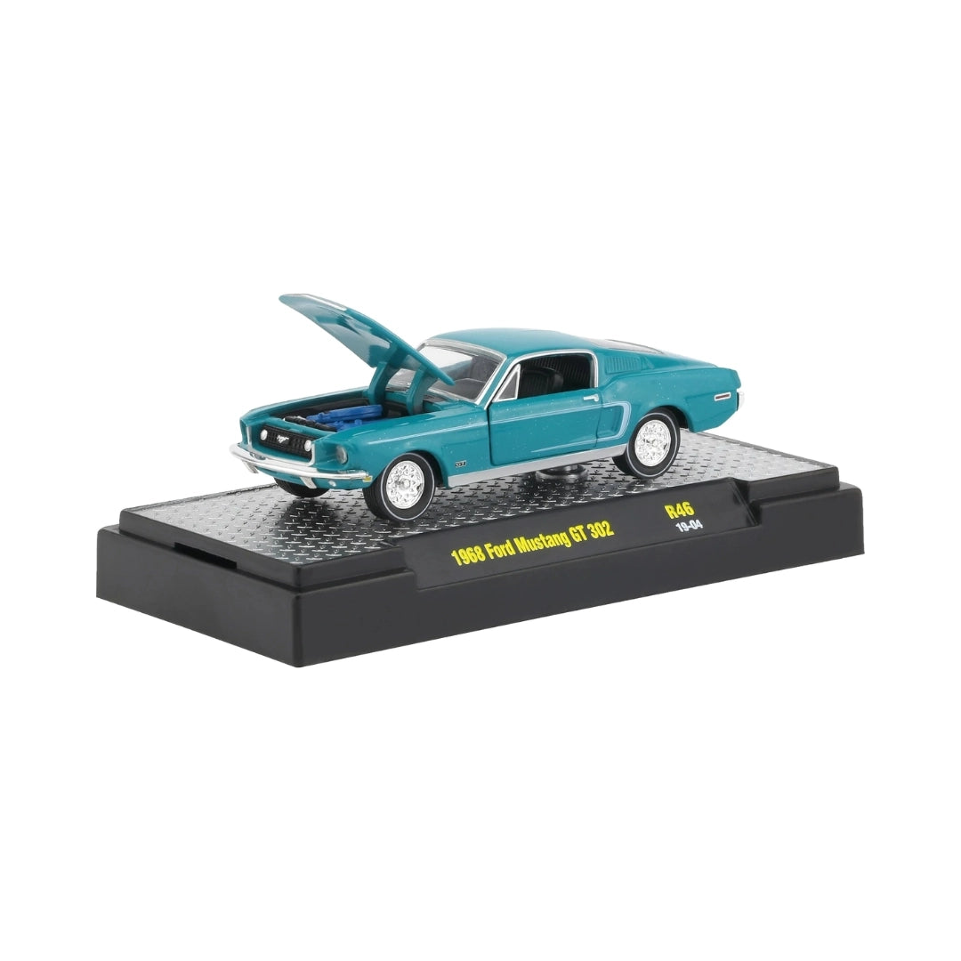 1968 Ford Mustang GT 302 - Aqua Blue