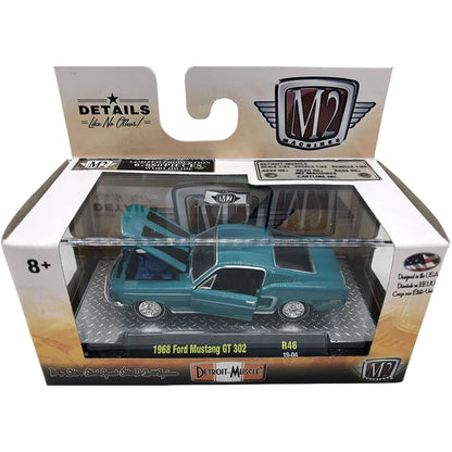 1968 Ford Mustang GT 302 - Aqua Blue