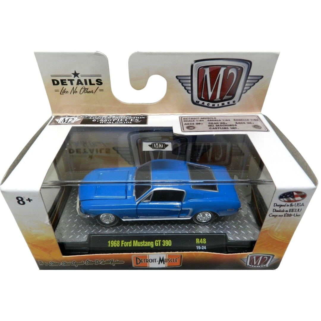 1968 Ford Mustang GT 390 - Blue