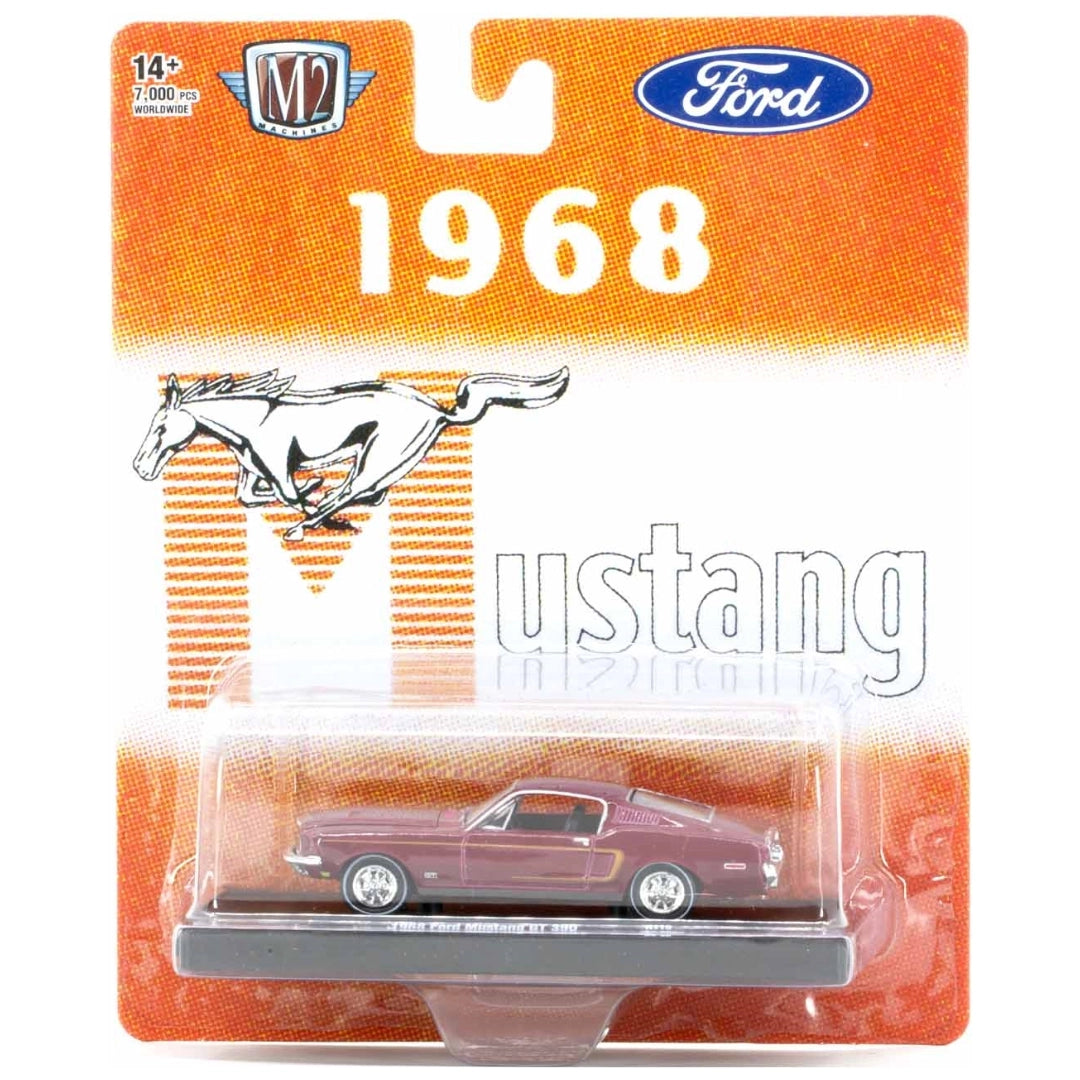 1968 Ford Mustang GT 390 - Red (Gold Stripe)