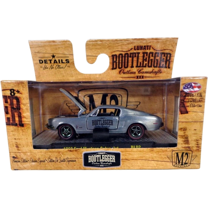 1968 Ford Mustang GT Cobra-Jet - Silver (Bootlegger Chase)
