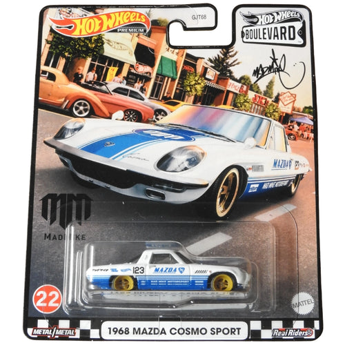 Hot Wheels 1:64 1968 Mazda Cosmo Sport White