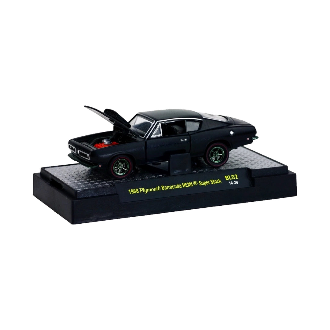 1968 Plymouth Barracuda HEMI Super Stock – Black (Bootlegger Outlaw, Chase)