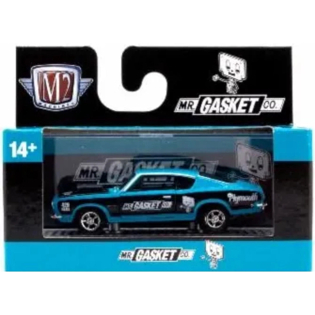 1968 Plymouth Barracuda HEMI Super Stock – Blue (Mr. Gasket Livery)
