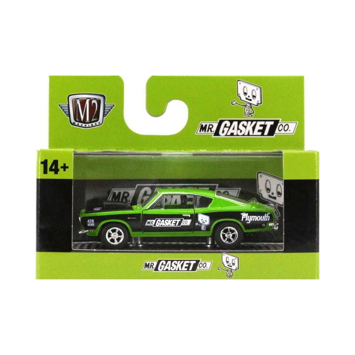 1968 Plymouth Barracuda HEMI Super Stock – Green (Mr. Gasket Livery)