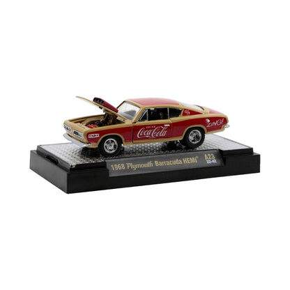 1968 Plymouth Barracuda HEMI – Gold & Red (Coca-Cola Livery)
