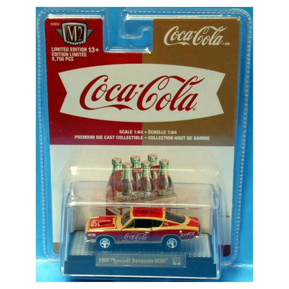 1968 Plymouth Barracuda HEMI – Gold & Red (Coca-Cola Livery)