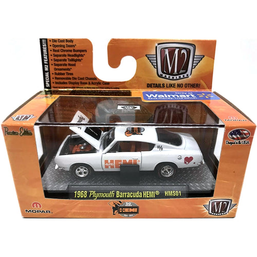 1968 Plymouth Barracuda HEMI – White & Orange (HEMI 50th Anniversary Livery)