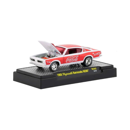 1968 Plymouth Barracuda HEMI – White & Red (Coca-Cola Livery)