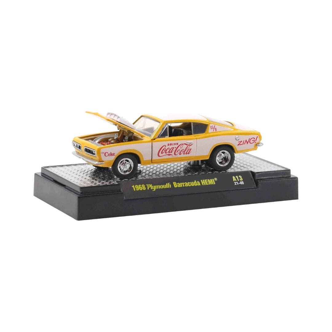 1968 Plymouth Barracuda HEMI – Yellow (Coca-Cola Livery)