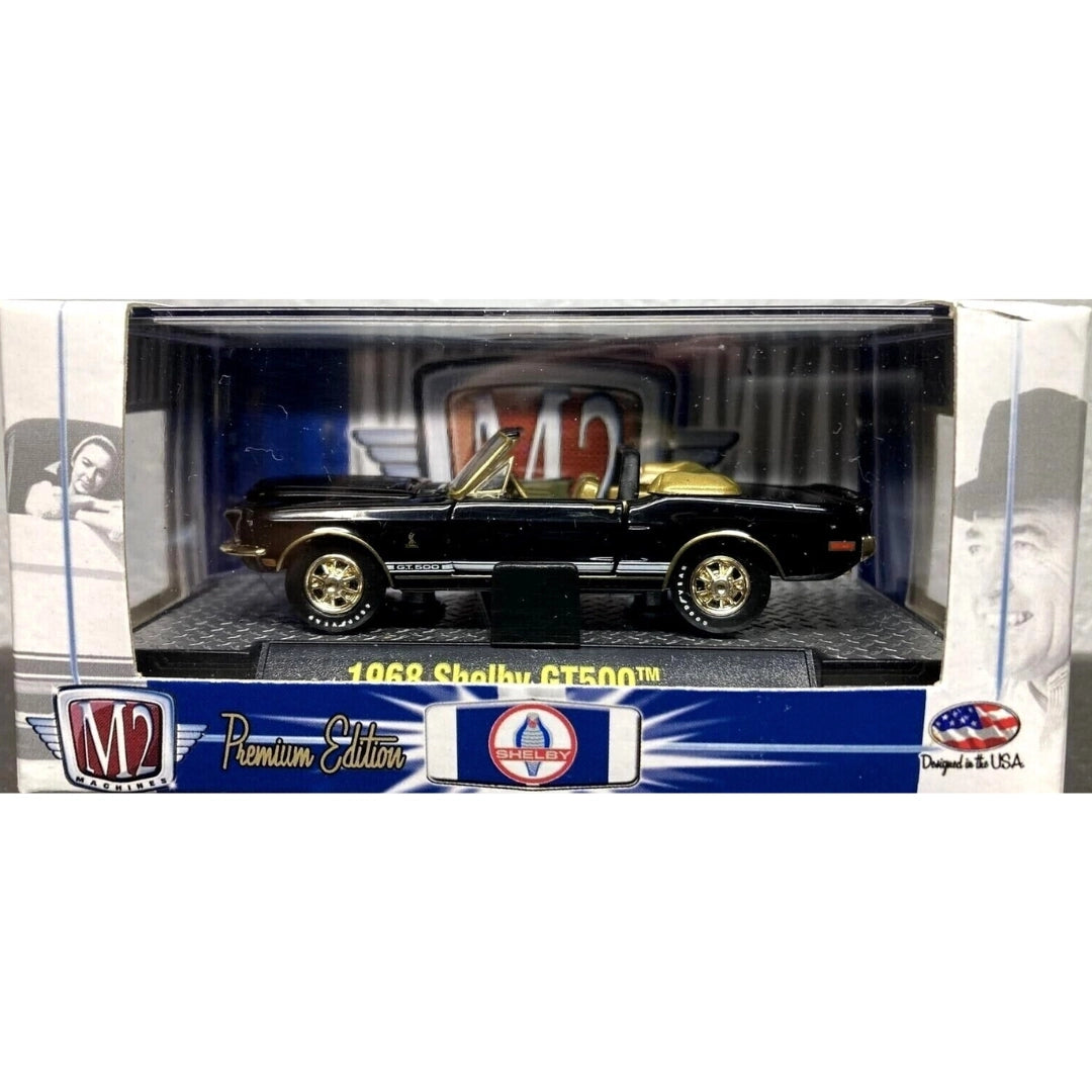 1968 Shelby GT500 - Black & Gold Convertible Chase (50th Anniversary Edition, Box)