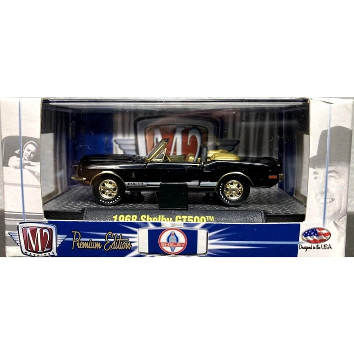 1968 Shelby GT500 - Black & Gold Convertible Chase (50th Anniversary Edition, Box)