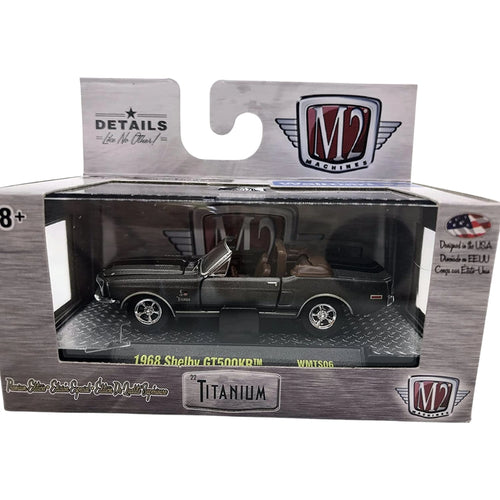 1968 Shelby GT500KR - Black Convertible (Titanium Series, Box, Premium Range)