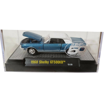 1968 Shelby GT500KR - Blue Convertible (50th Anniversary Edition, Box, Hood Open)