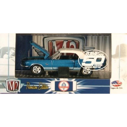1968 Shelby GT500KR - Blue Convertible (50th Anniversary Edition, Box, Hood Open)