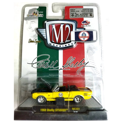 1968 Shelby GT500KR - Yellow & Black Convertible (Release MEX01, Walmart Exclusive, Premium Range)
