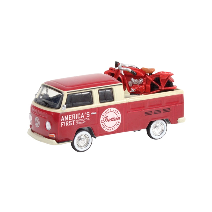 1968 Volkswagen Type 2 Double Cab Pickup + Motorcycle