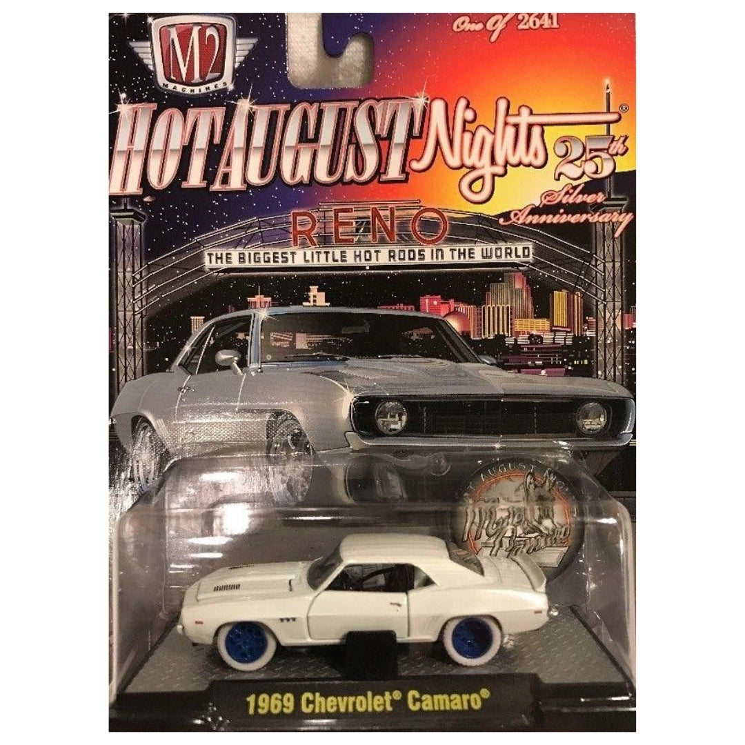 1969 Chevrolet Camaro - White/Blue (Hot August Nights Chase)