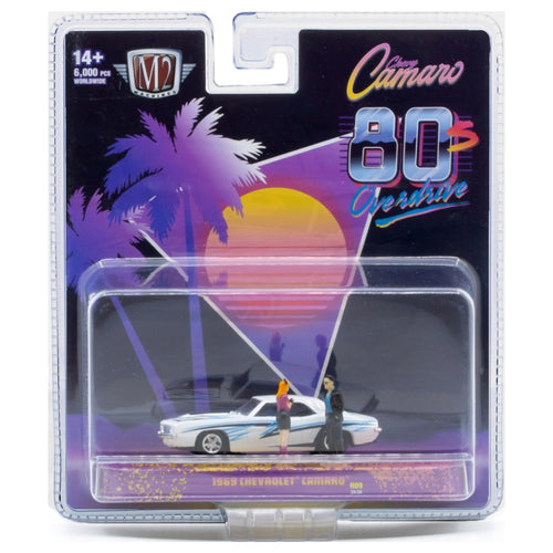 1969 Chevrolet Camaro - White & Blue (Auto-Figs Edition)