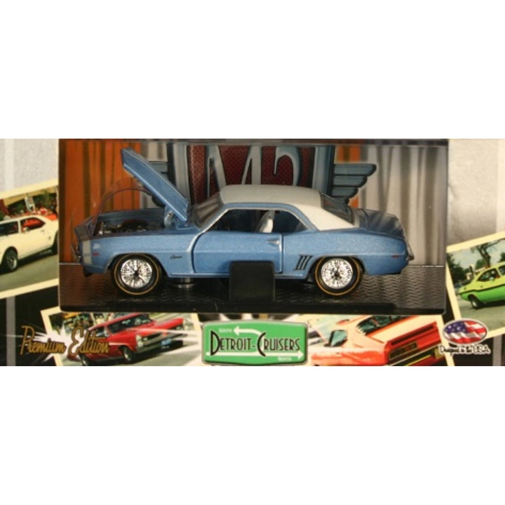1969 Chevrolet Camaro 250 - Blue/White Roof (Box)