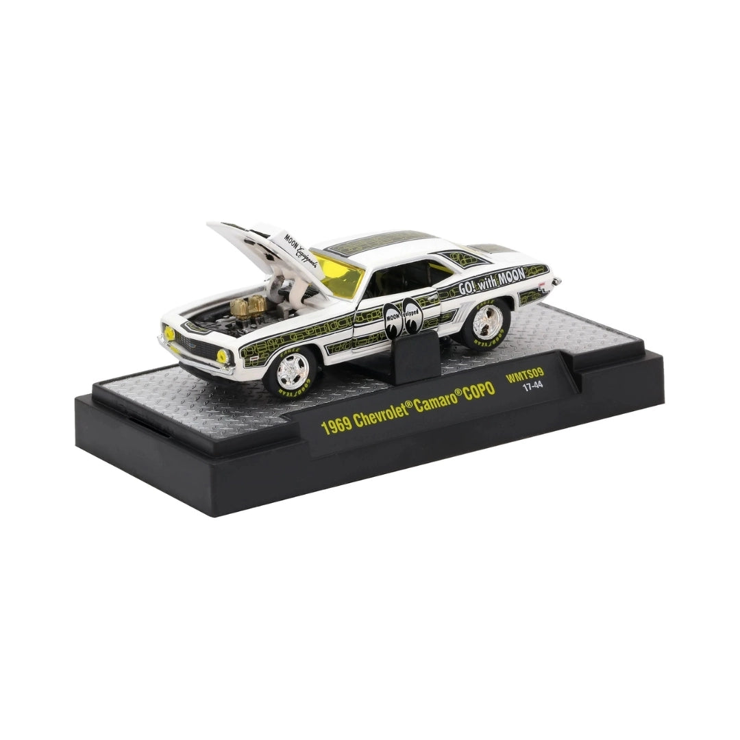 1969 Chevrolet Camaro COPO - White/Black/Gold (Moon Equipped)