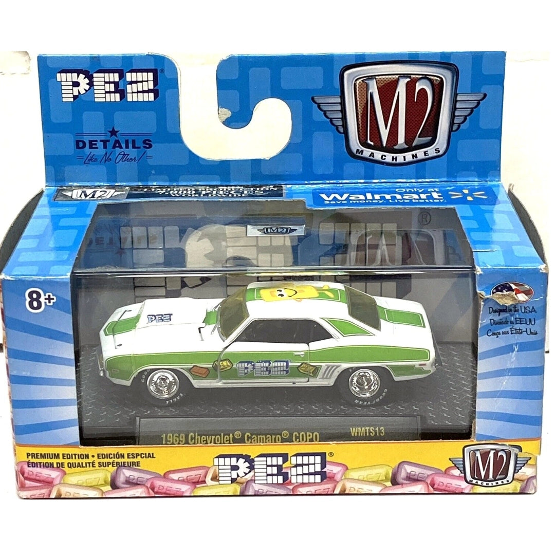 1969 Chevrolet Camaro COPO - White & Green (PEZ Livery)