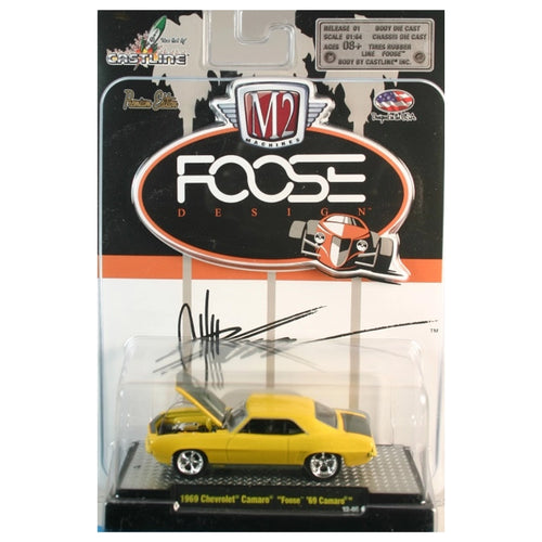1969 Chevrolet Camaro "Foose '69 Camaro" - Yellow (Clamshell Blister)