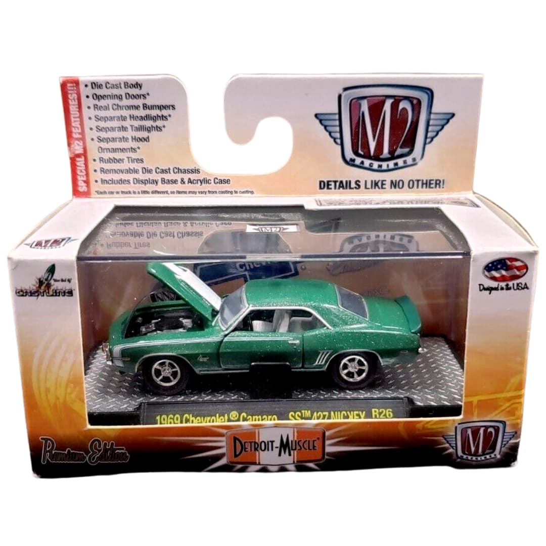 1969 Chevrolet Camaro SS 427 Nickey - Green